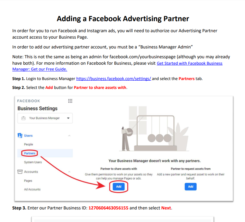 Facebook Account Link Guide